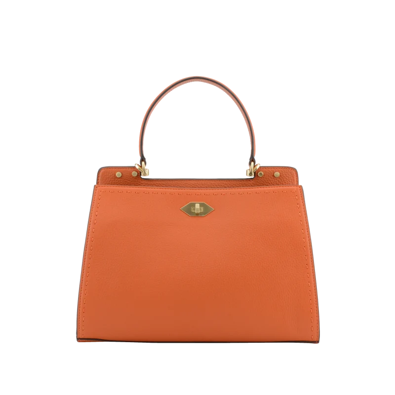 Trianon - Sac à main orange GM