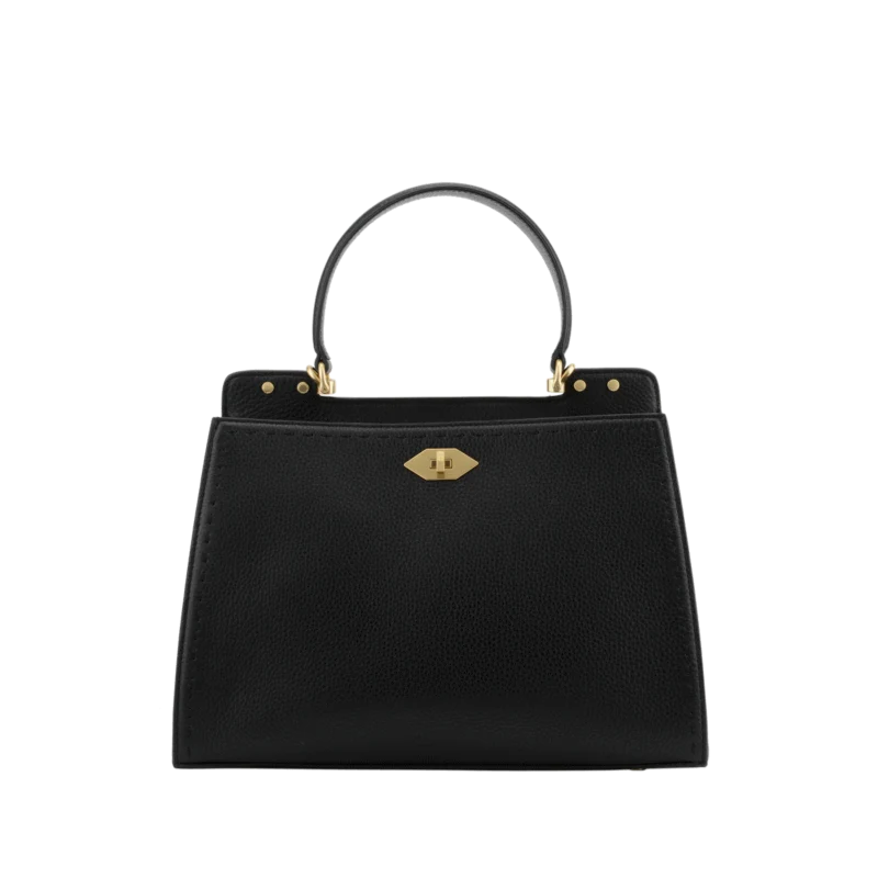 Trianon - Sac à main noir GM