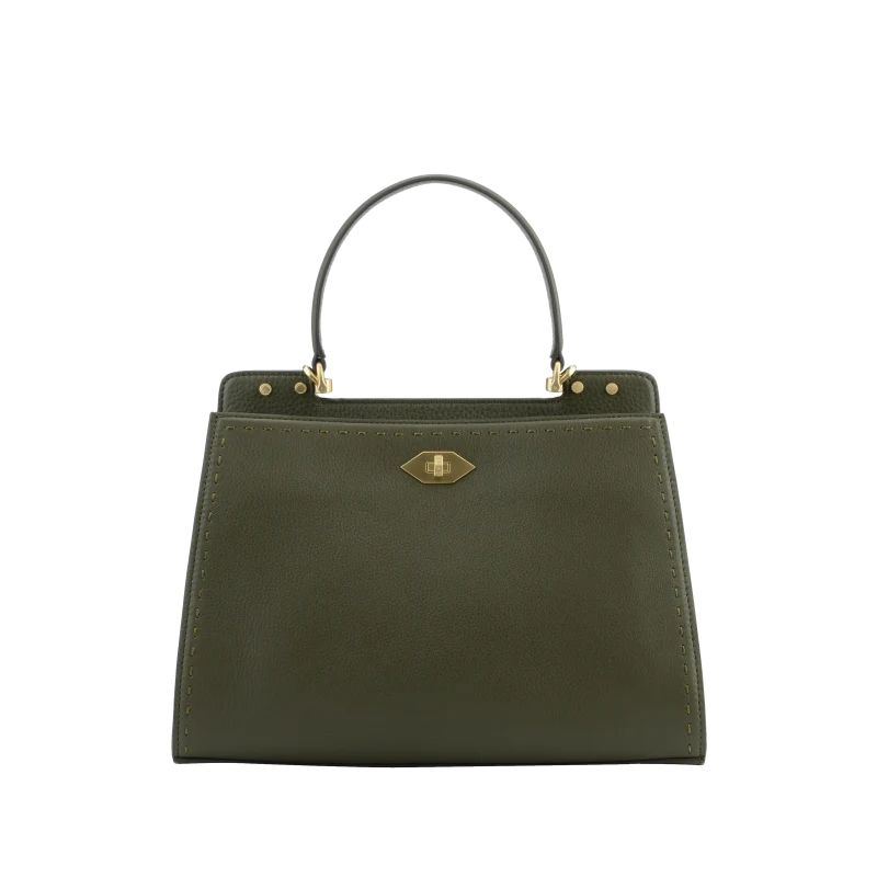 Trianon - Sac à main kaki GM