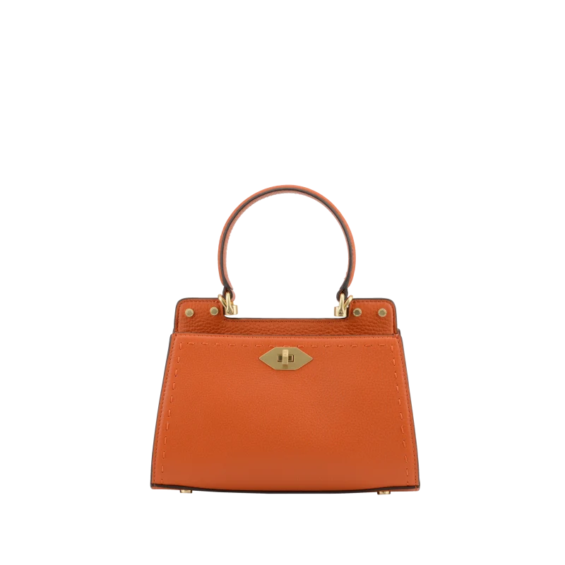 Trianon - Sac à main orange PM