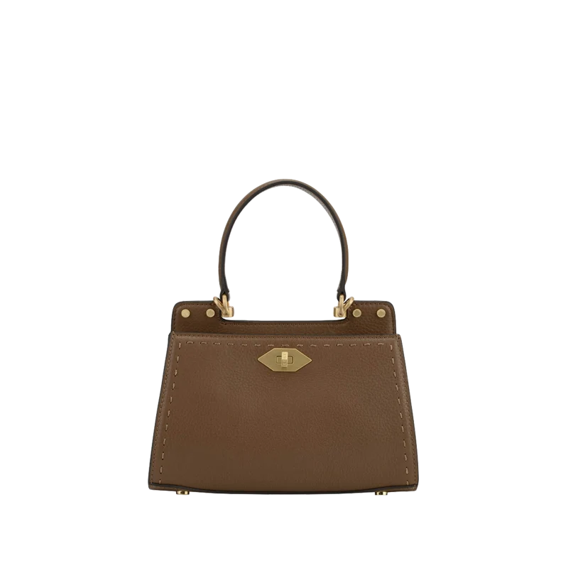 Trianon - Sac à main taupe PM