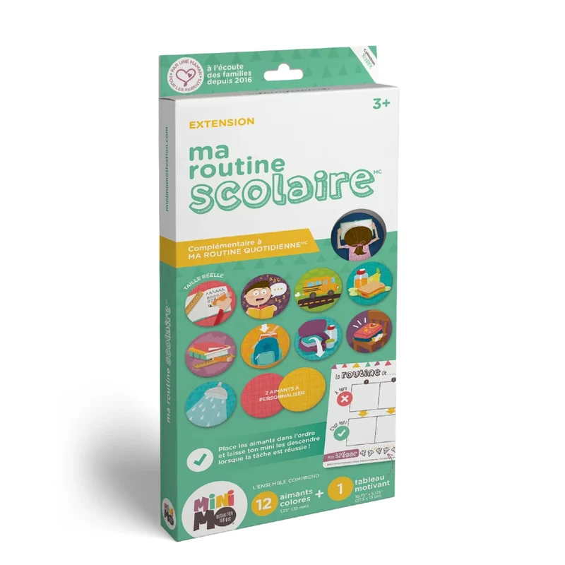 Minimo - Ma routine scolaire (Extension)