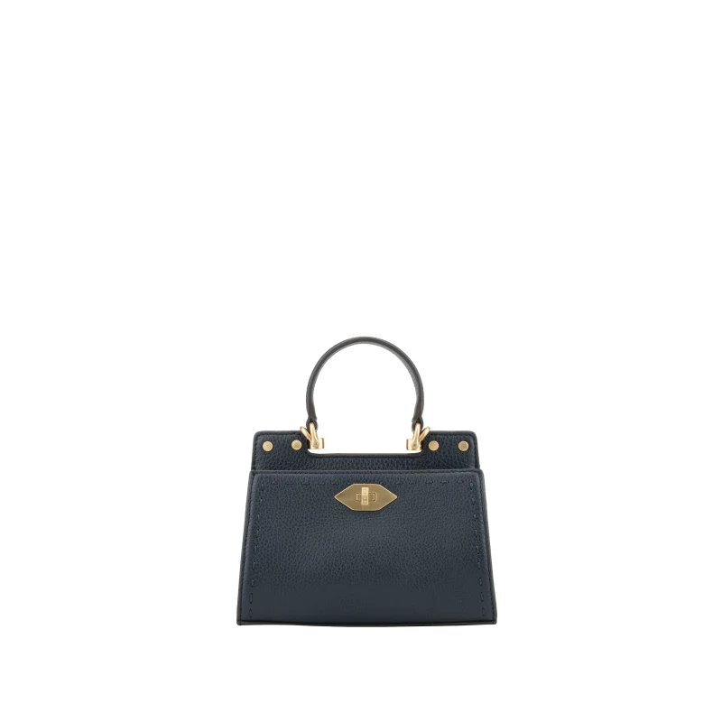 Trianon - Sac à main marine Micro