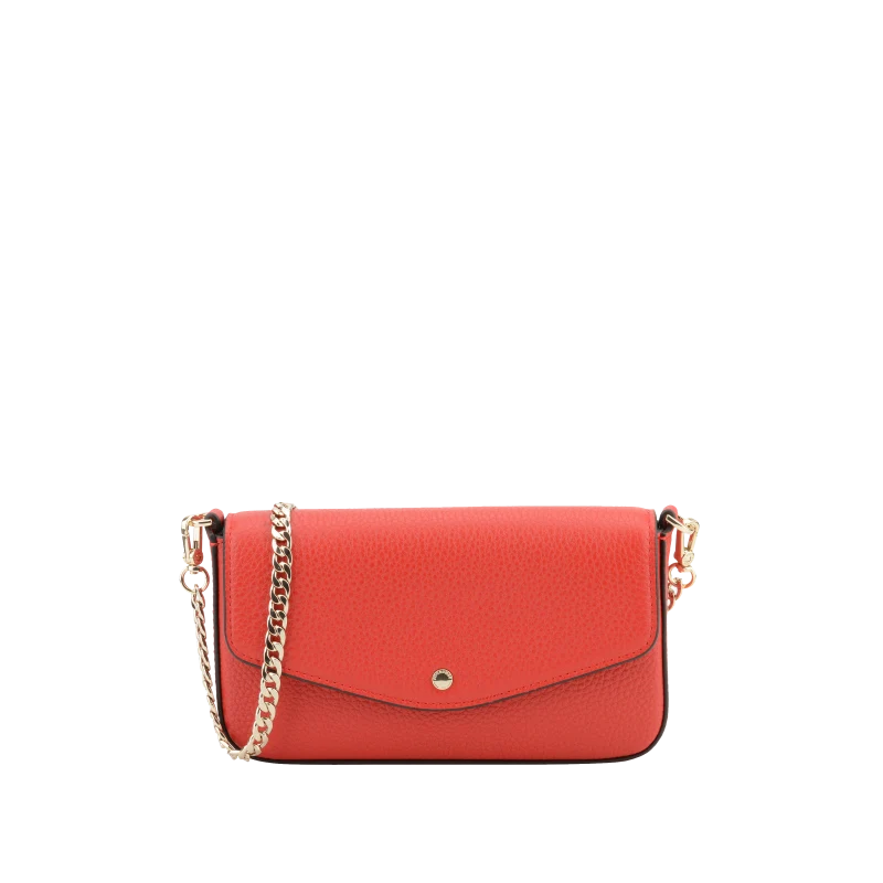 Club - Sac pochette rouge vif