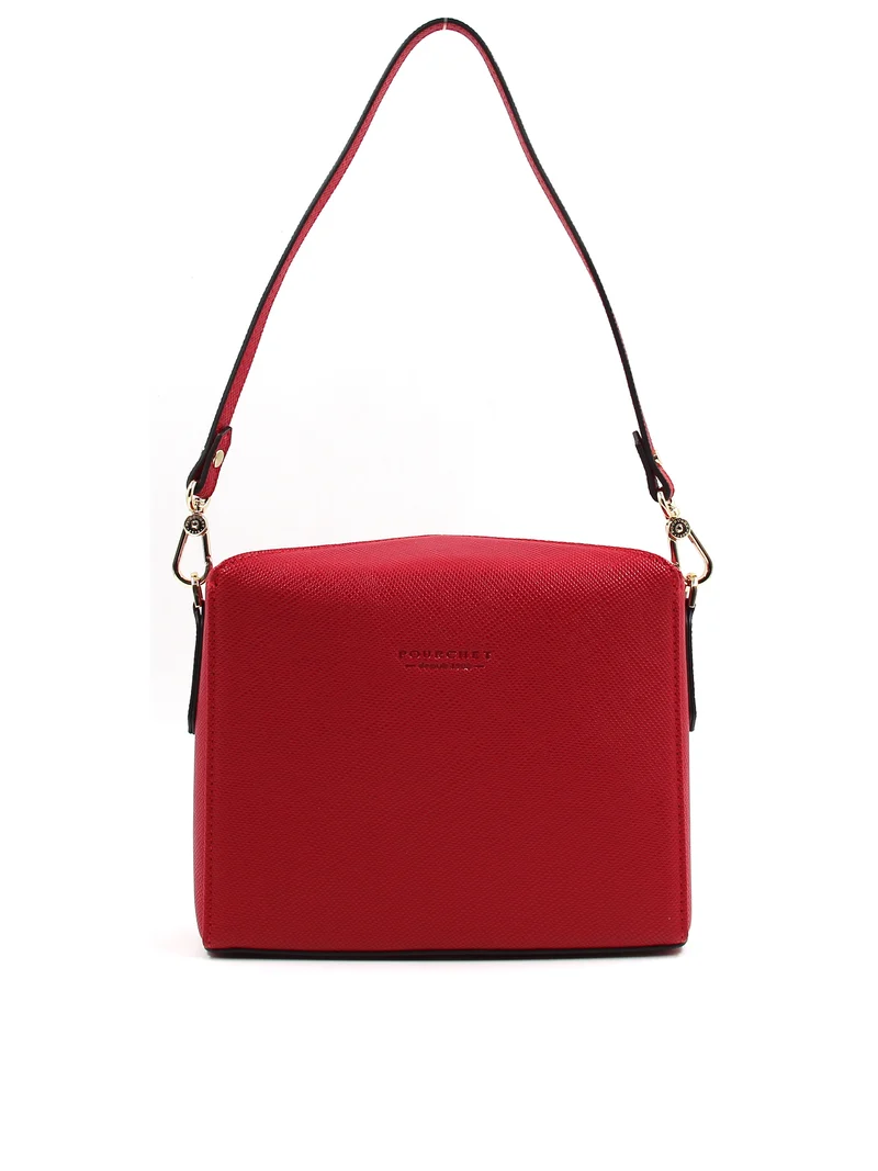 Cassetta - Sac porté épaule rouge