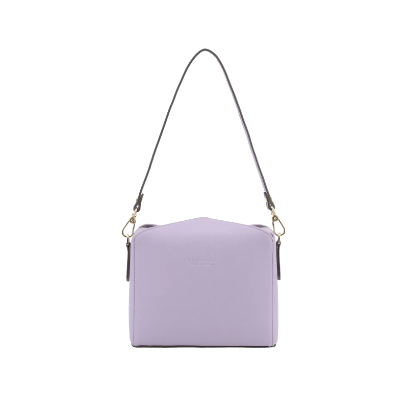Cassetta - Sac porté épaule lilas