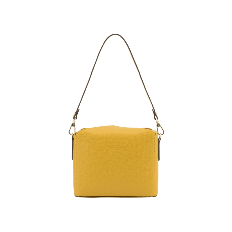 Cassetta - Sac porté épaule jaune