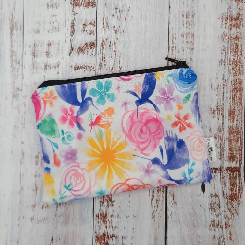 Sac réutilisable pour collation ou sandwich – Animaux - Colibris & Fleurs