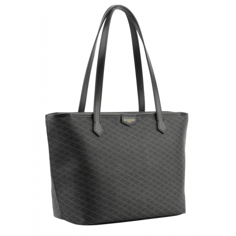 Waves - Cabas noir PM