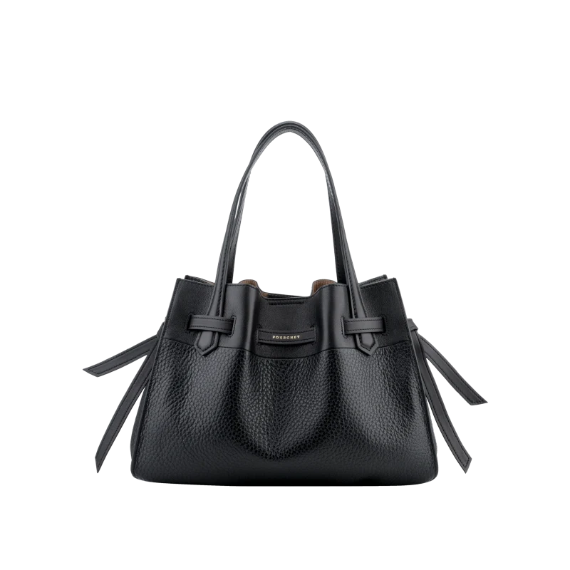 Blossom - Sac à main noir MM