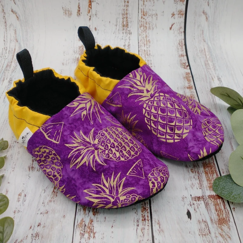 Pantoufles - Adultes - Ananas/Jaune