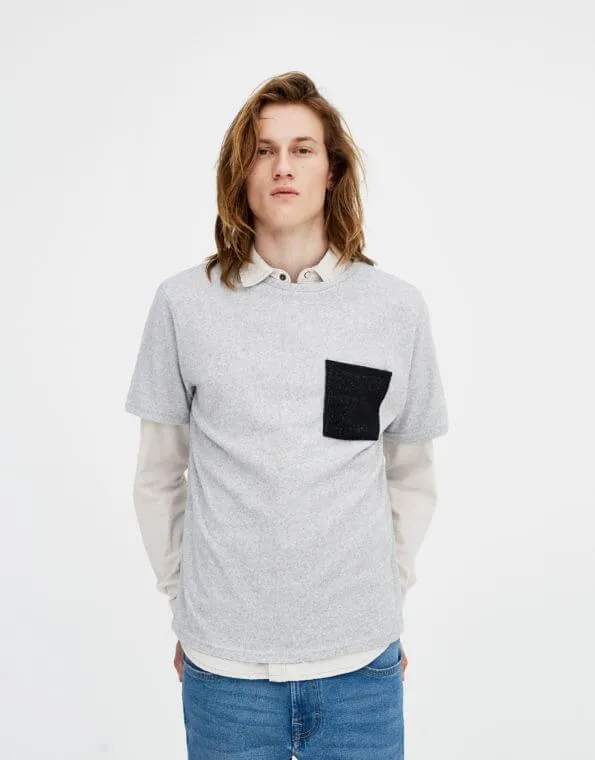 Navy Blue Embellished Skater