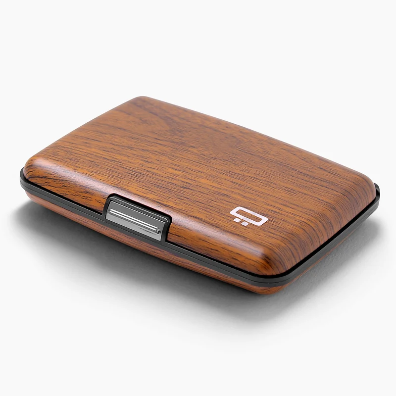 Porte-cartes STOCKHOLM Premium | Effet Sequoia