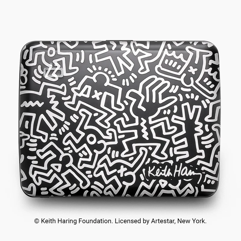 Portefeuille OSLO LARGE | Collab Keith Haring White