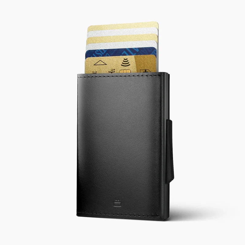 Porte-cartes automatique CASCADE SLIM | Full Black