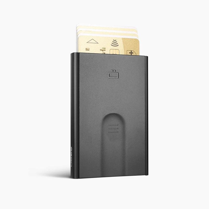 Porte-cartes automatique SLIDER | Black