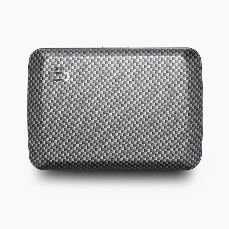 Porte-cartes OSLO | Effet Carbone Damier