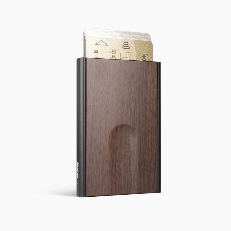 Porte-cartes automatique SLIDER | Effet Sequoia