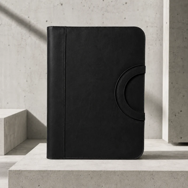 Classeur Porte-Document A4 à Anneaux et Poignée