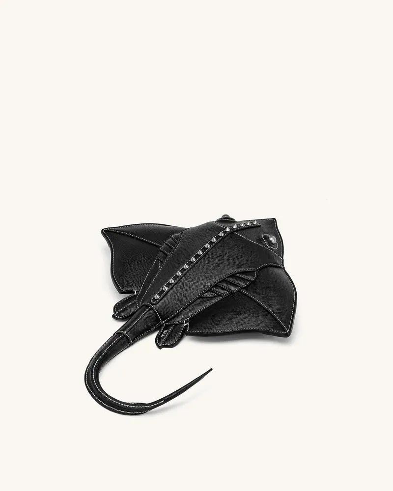 Odelle Sac bandoulière Manta Ray - Noir