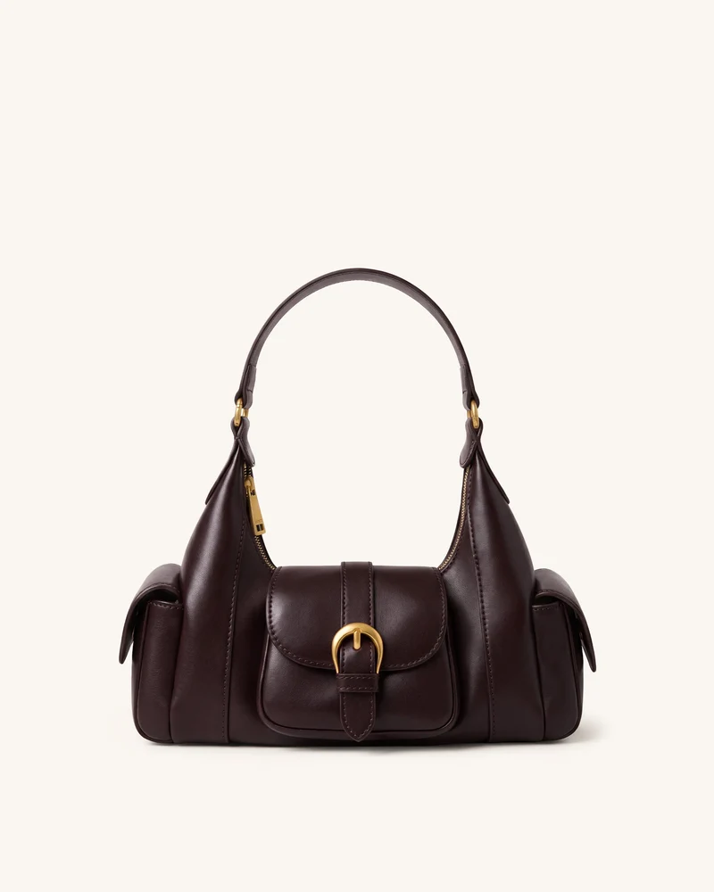 Estelle Sac porté épaule à poches - Marron foncé