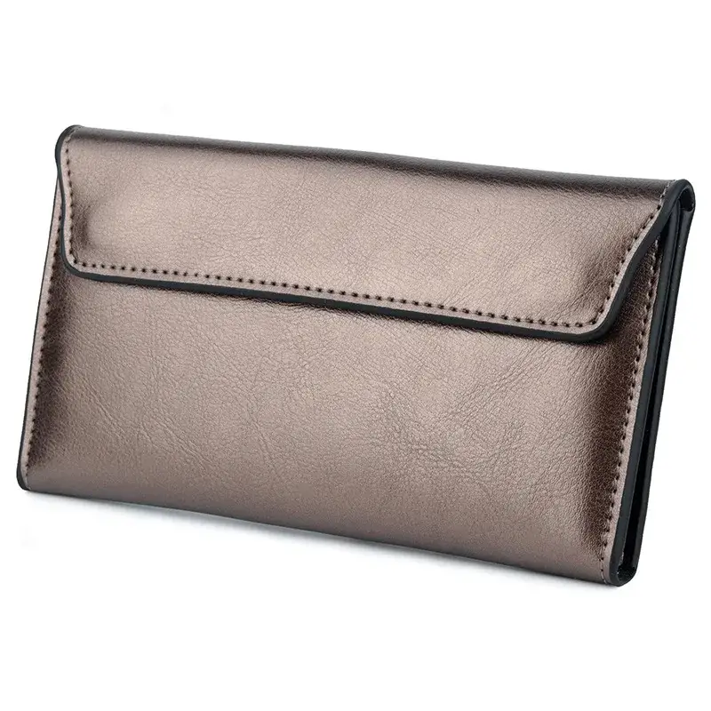 Portefeuille Cuir Souple Femme