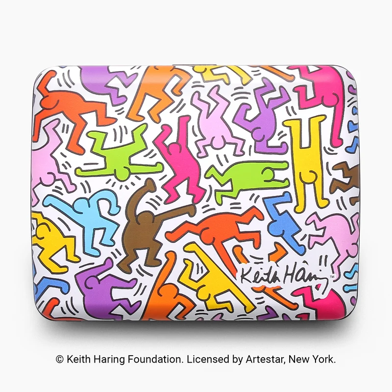 Portefeuille OSLO LARGE | Collab Keith Haring Color