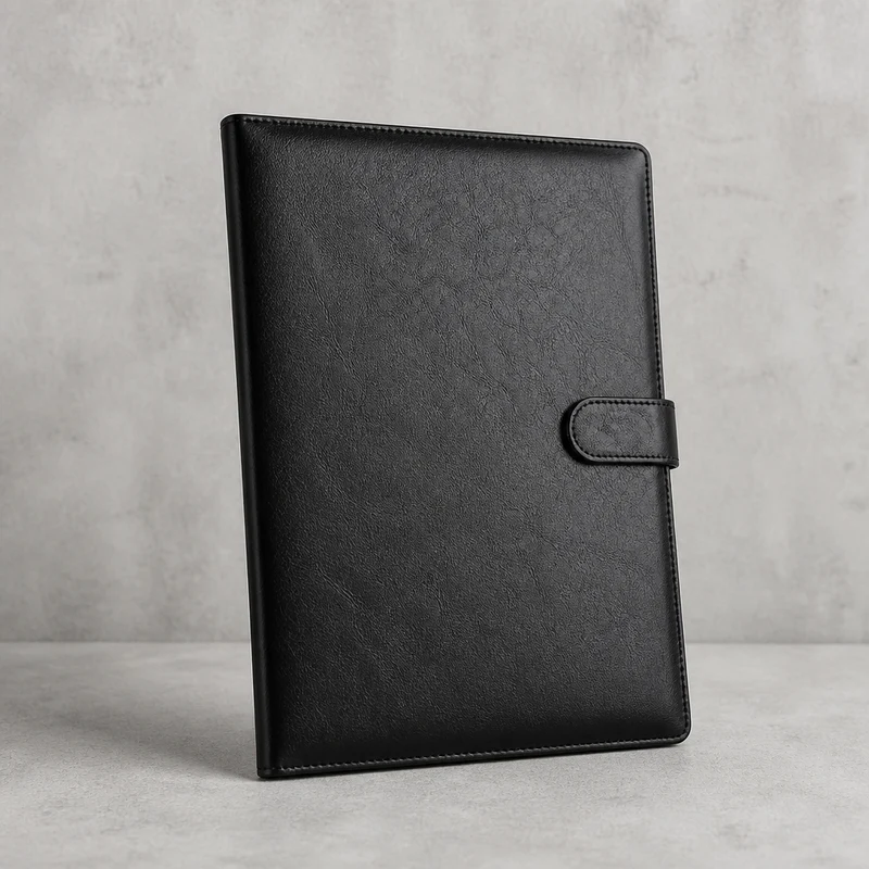 Porte-Document A4 Conférencier en Simili Cuir