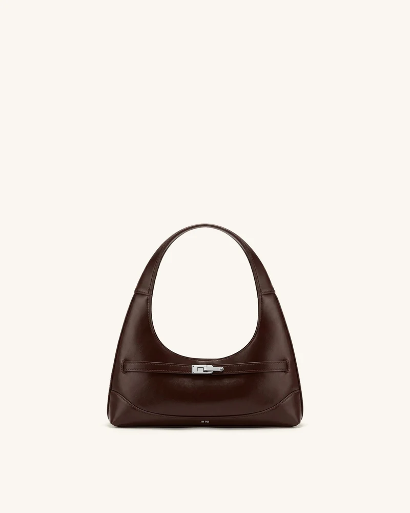 Noelle Sac porté épaule à ceinture - Marron foncé