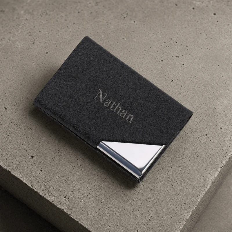 Porte-Cartes Bancaire Homme Personnalisé à Graver