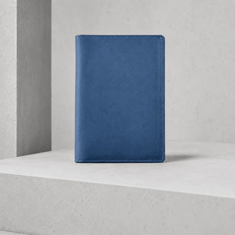 Porte-Cartes Homme Cuir Véritable Voyage Grand Format