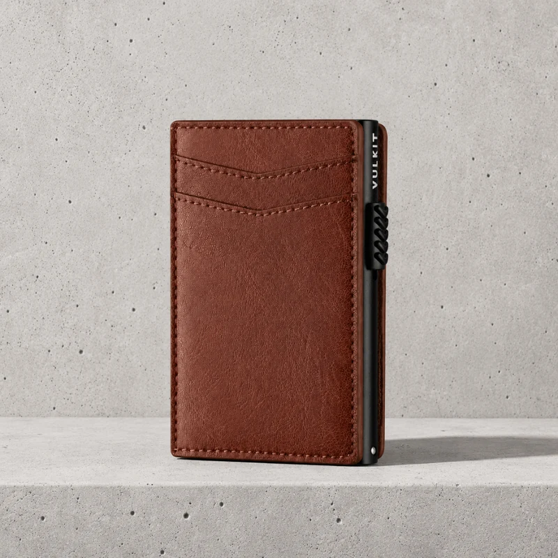Porte-Cartes Homme RFID Automatique en Aluminium