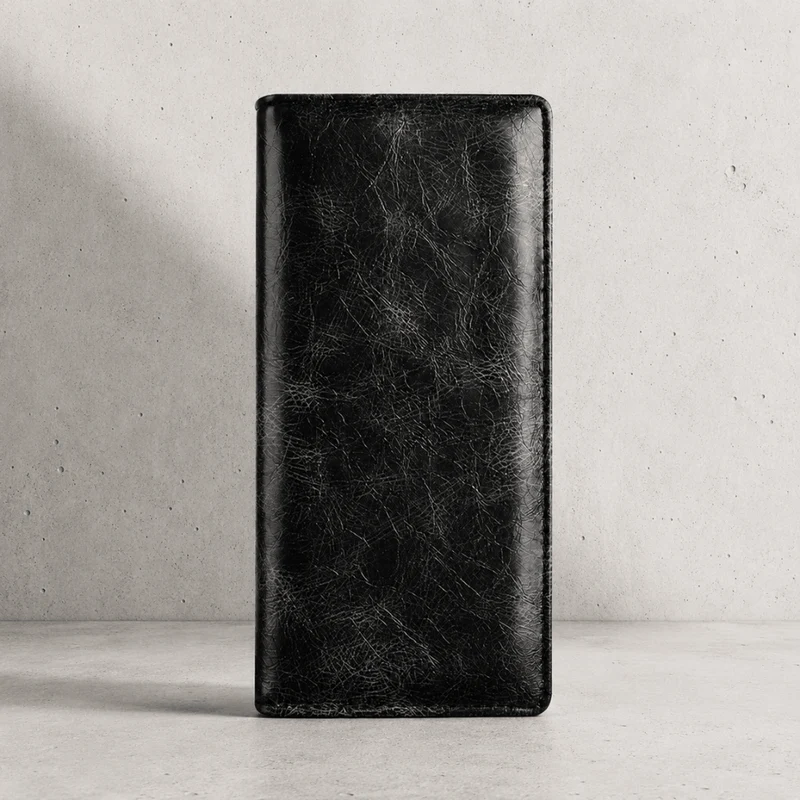 Portefeuille Homme Grand Format Long Vintage