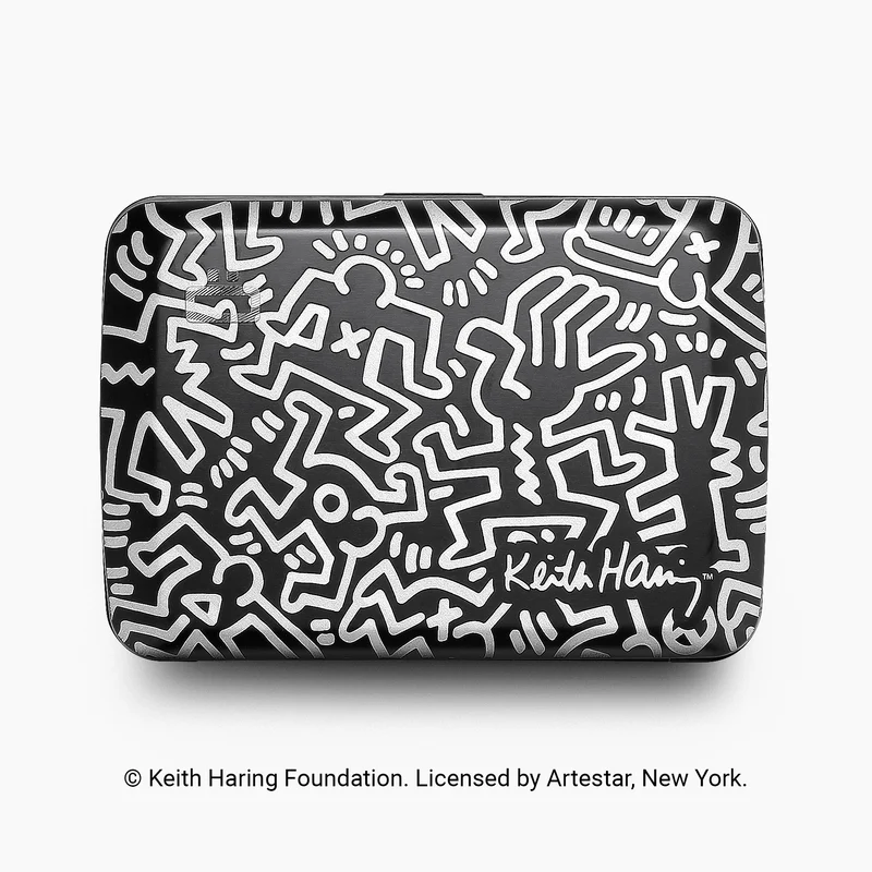 Porte-cartes OSLO | Collab Keith Haring White