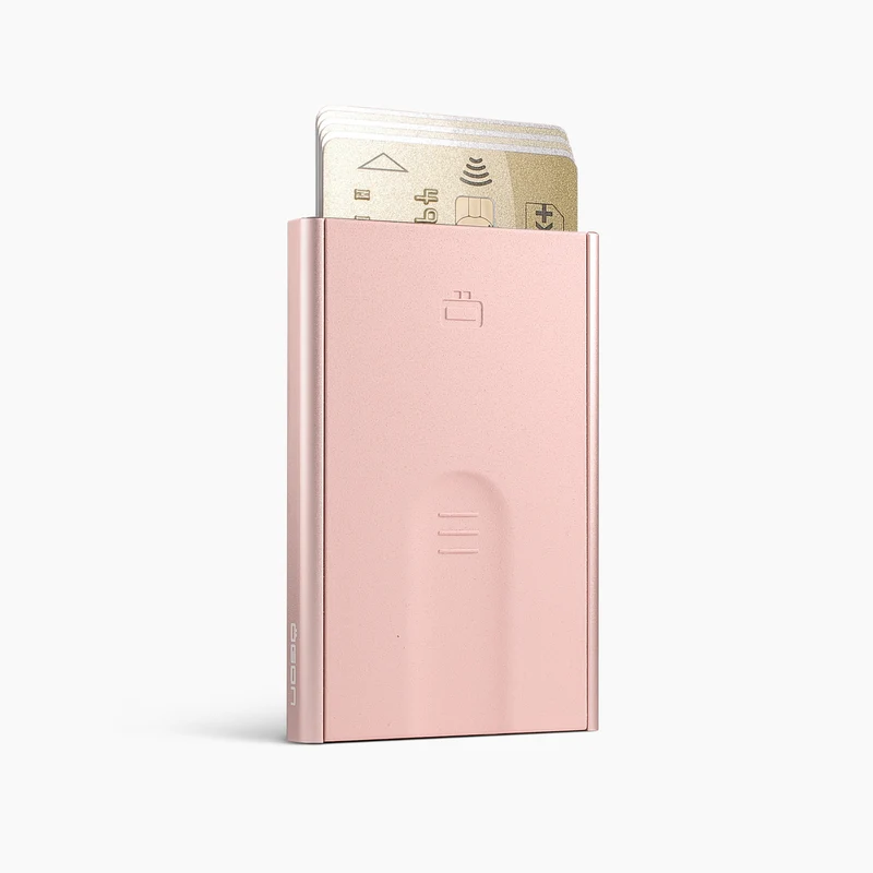 Porte-cartes automatique SLIDER | Pink