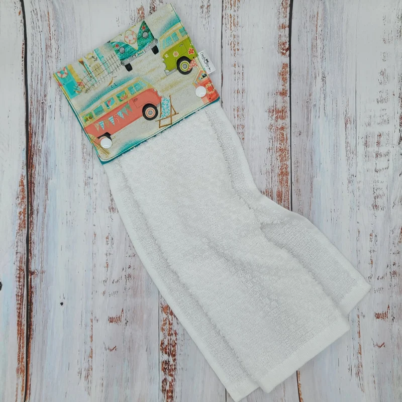 Essuie-mains - Serviette à mains - Cuisine/VR(Camping) - Serviette blanche - VanLife