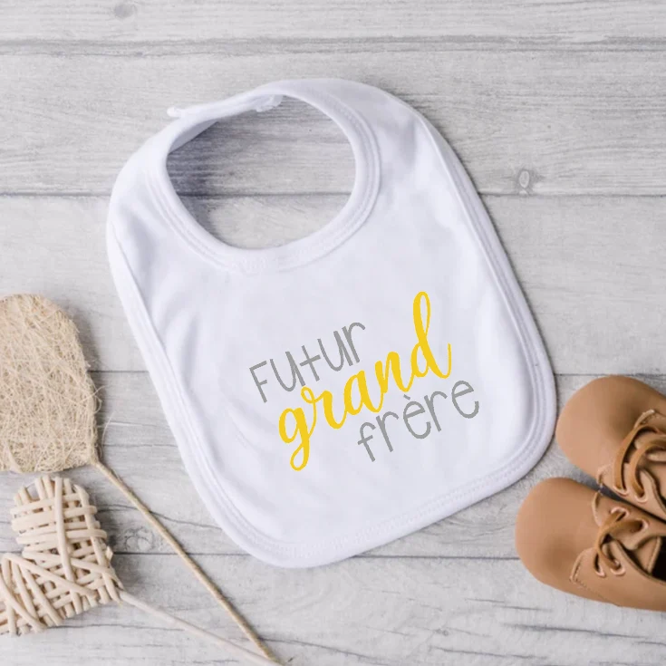 Bavoir pour bébé - Futur grand frère