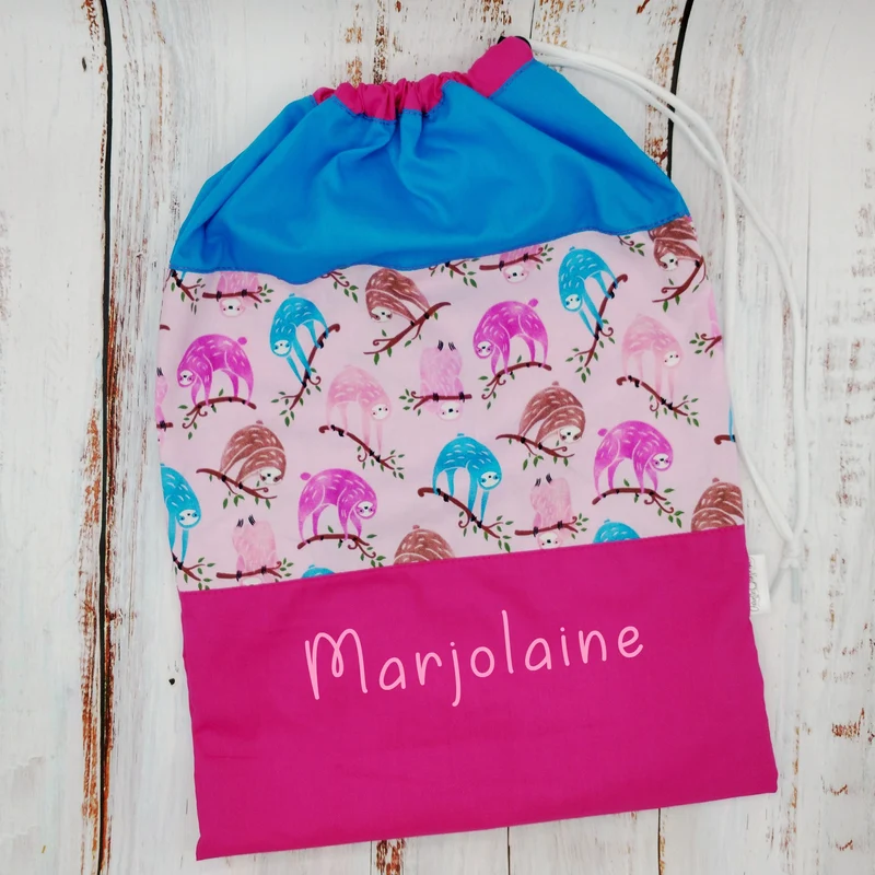 Sac de sport ou à souliers - Personnalisé - Paresseux