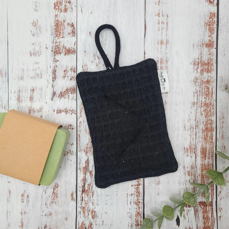 Éponge Réutilisable, Lavable et Compostable – Noire