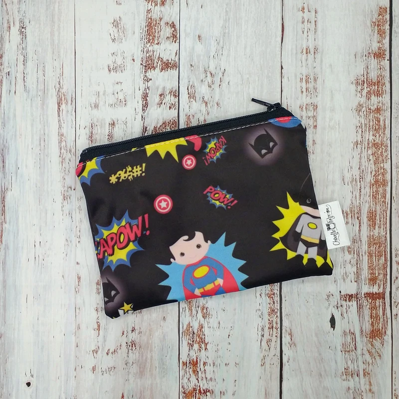 Sac réutilisable pour collation ou sandwich – Super héros Garçon