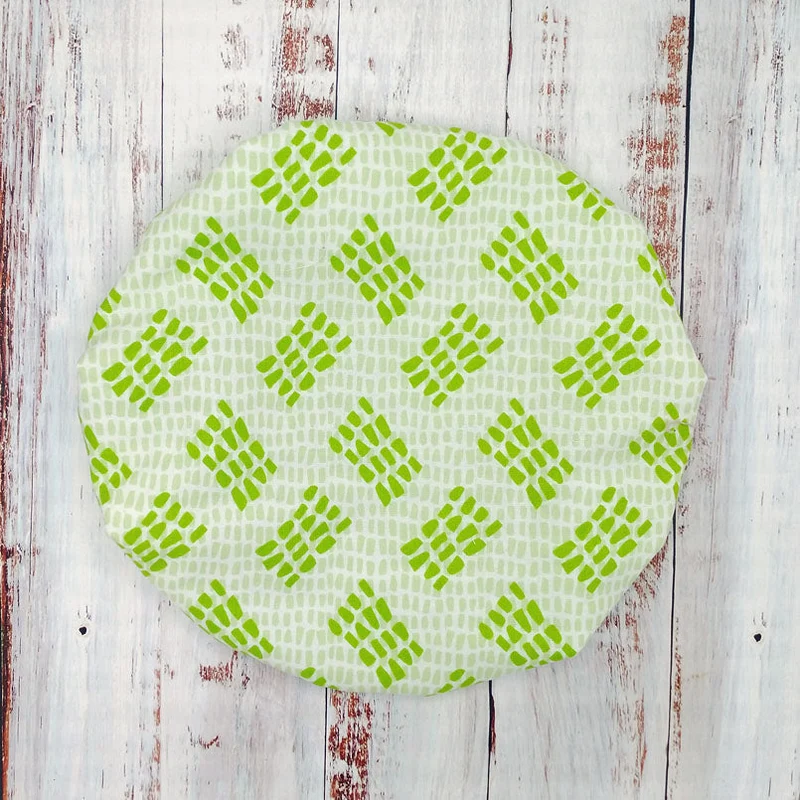 Couvre-Bols (housse) Réutilisables - Collection Lime et blanc