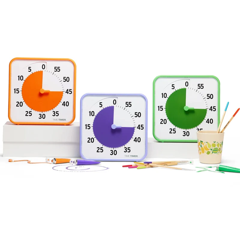 Time Timer 8'' + Dry erase - Vert