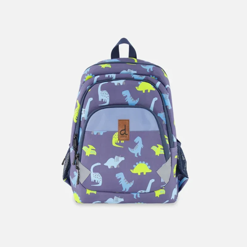 Deux - Sac à dos (17L) - Dinosaures bleu - Bleu
