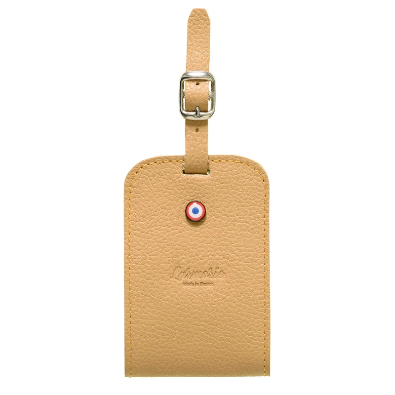 Jules Cuir Grainé Porte-adresse Cumin Sucré personnalisé