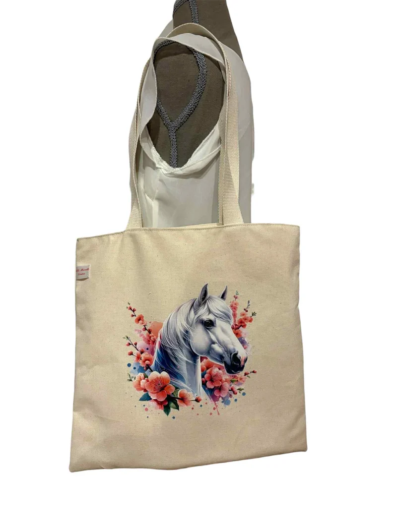 Tote Bag Chevaux « Galop »
