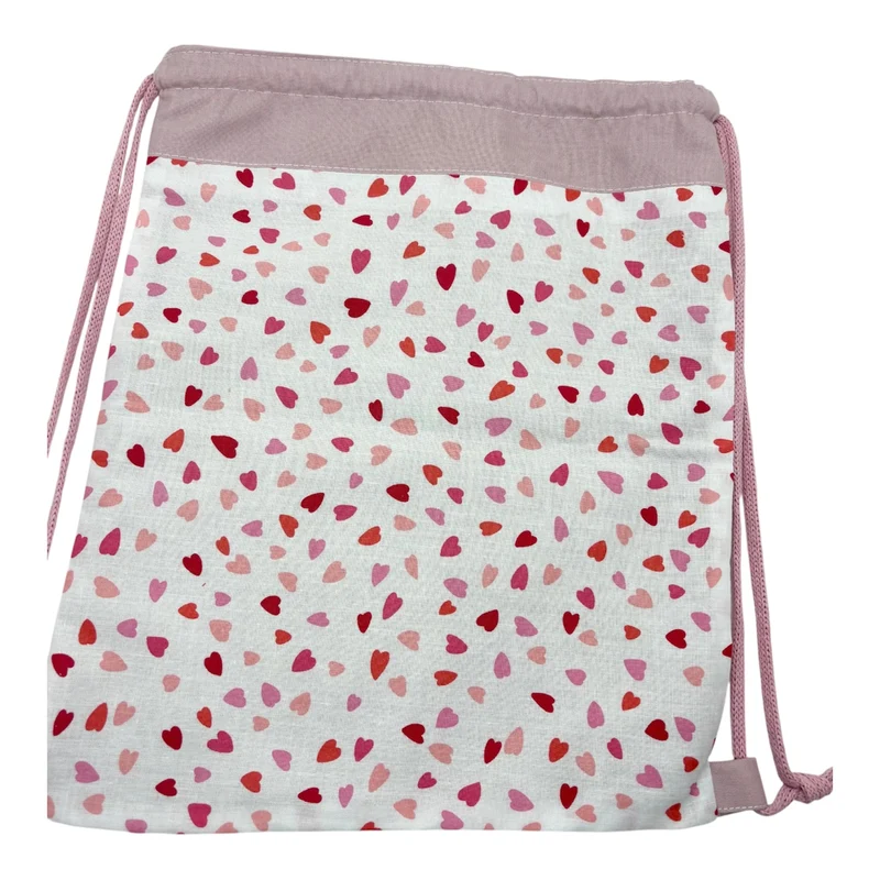 Pochon à cordon " Coeur de rêve " Personnalisable - Le Petit Sac à Trésors
