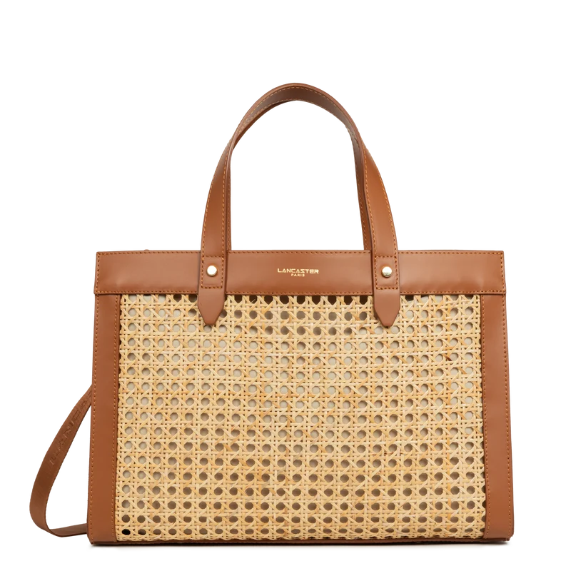 Sac cabas main - Cannage Rotin