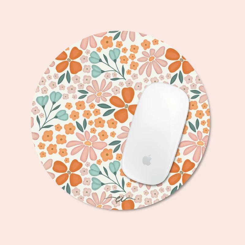 Tapis de souris (Orangé)