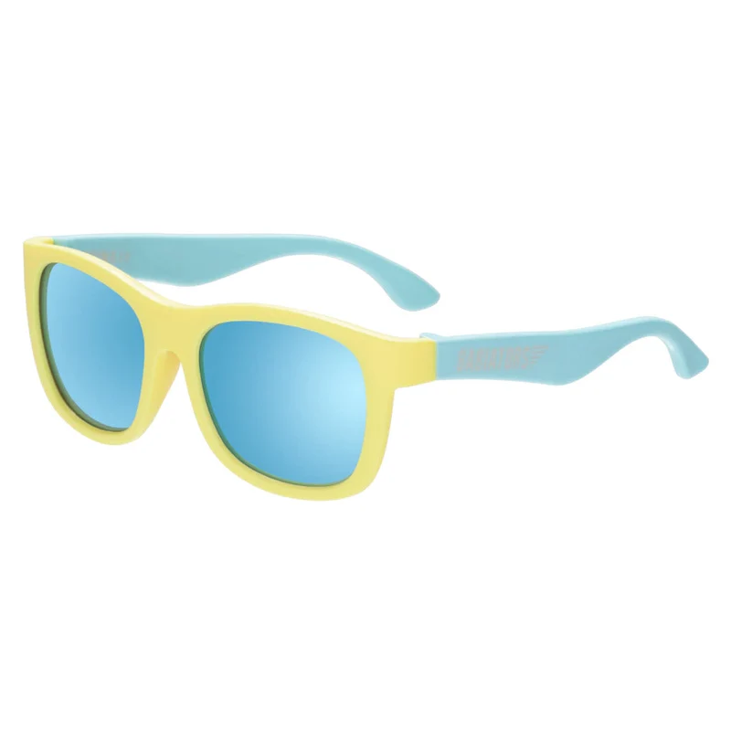 Babiators - Lunette - Navigator - So Retro Yellow & Turquoise - 0-2T