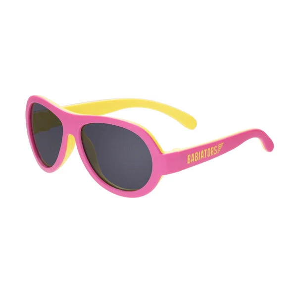 Babiators - Lunette - Aviator Deux Tons - Rose & Jaune - 0-2T